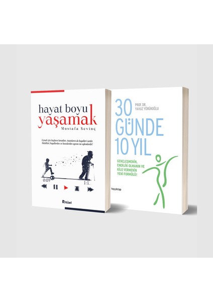 Sevmek Zamanı - 30 Günde 10 Yıl 2 Kitap Set - Mustafa Sevinç