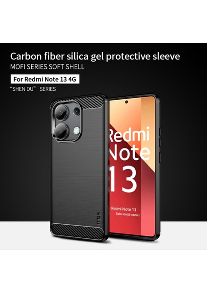 Xiaomi Redmi Note 13 4g Tpu Telefon Kılıfı Karbon Fiber Doku (Yurt Dışından) fiyatları