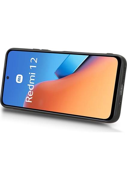 Xiaomi Redmi 12 4g Telefon Kılıfı Kick Bant Kickstand Deri Kaplamalı Pc+Tpu Şişe Açıcı ile Kapak (Yurt Dışından) fiyatları