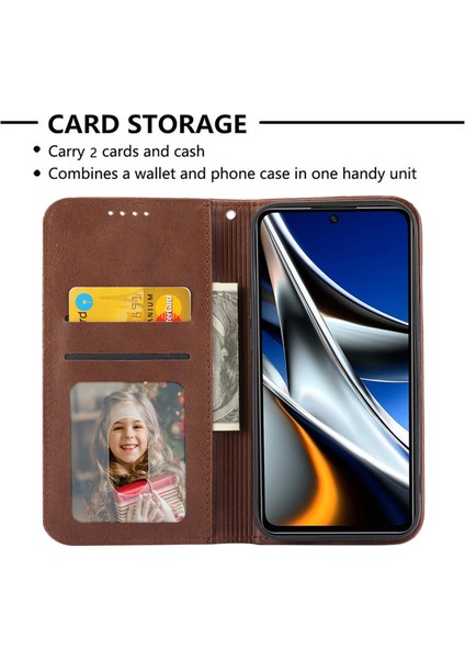 Xiaomi Redmi 12 4g Deri Telefon Kılıfı Anti-Fall Baskalı Rhombus Desen Cüzdan Stand Kapağı (Yurt Dışından) fiyatları