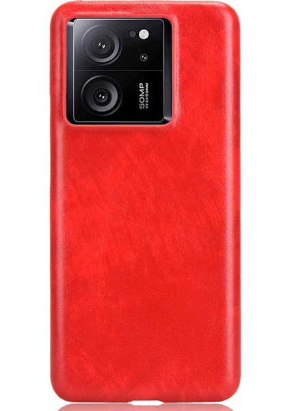 Xiaomi 13T / 13T Pro Litchi Doku Pu Deri+Tpu Telefon Kapağı (Yurt Dışından)
