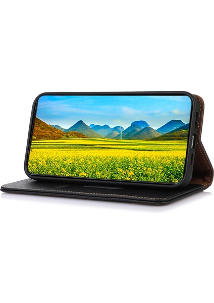 Xiaomi Redmi 12 4g Nappa Dokün Orun Inkak Deri Deri Cezet Kasası Rfıd Blowıng Stand Kapak (Yurt Dışından) modelleri