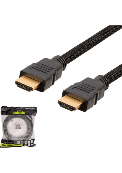 GAB-HDMI30 HDMI Örgülü 30MT