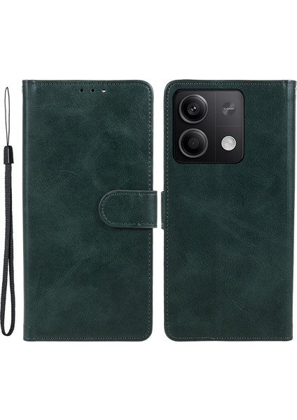 Xiaomi Redmi Note 13 5g Şok Geçirmez Manyetik Pu Deri Cüzdan Stand Telefon Kabuğu (Yurt Dışından)