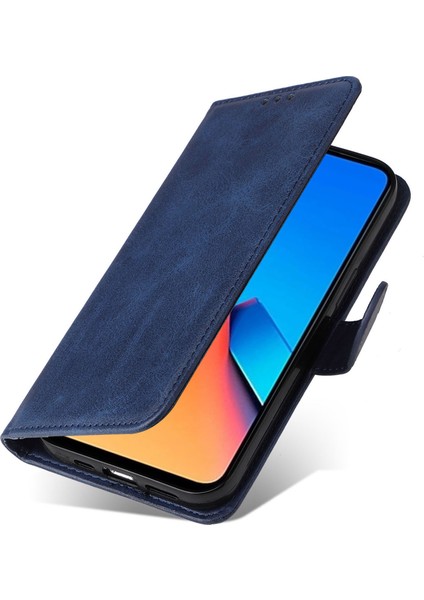 Xiaomi Redmi 12 4g Çizgi Anti-Çizelge Kılıfı Buzağı Dokusu Cüzdan Telefon Kılıfı Stand Flip Telefon Kabuğu Kapağı (Yurt Dışından) indirimleri