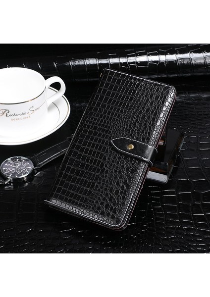 Xiaomi Redmi Note 13 Pro+ 5g Manyetik Telefon Kılıfı Timsah Doku Stand Flip Cover (Yurt Dışından)