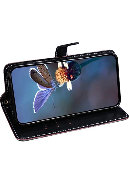 Xiaomi Redmi Note 13 Pro+ 5g Manyetik Telefon Kılıfı Timsah Doku Stand Flip Cover (Yurt Dışından)