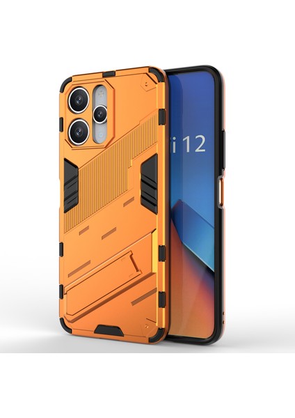 Xiaomi Redmi 12 4g Anti-Drop Koruyucu Telefon Vaka Kickstand Pc+Tpu Telefon Kapağı (Yurt Dışından)