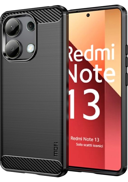 LR Joyful Xiaomi Redmi Note 13 4g Tpu Telefon Kılıfı Karbon Fiber Doku (Yurt Dışından)