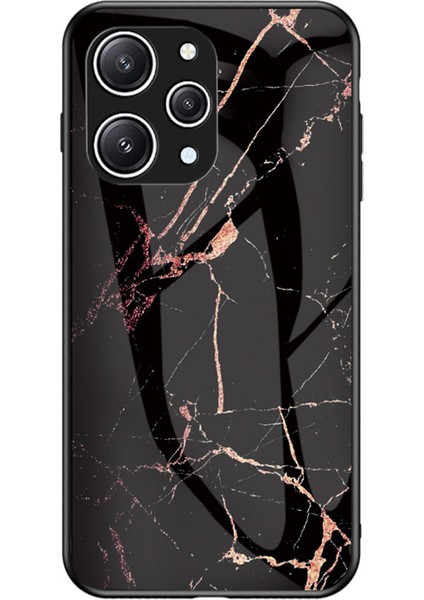 Xiaomi Redmi 12 4g Şok Geçirmez Hibrit Kılıf Temperlenmiş Cam+ Pc+ Tpu Telefon Kapağı (Yurt Dışından)