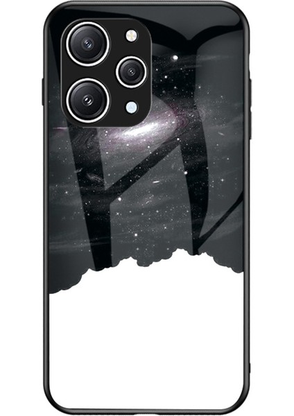 Xiaomi Redmi 12 4g Temperli Cam Kapak Pc+Tpu Şok Koruyucu Telefon Kasası (Yurt Dışından)