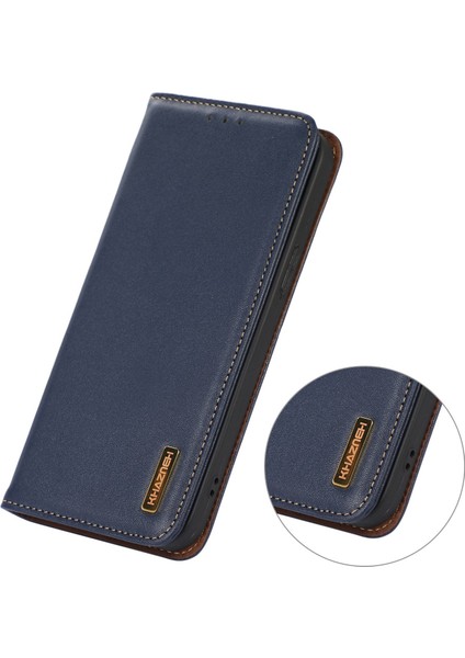Xiaomi Redmi 12 4g Nappa Dokün Orun Inkak Deri Deri Cezet Kasası Rfıd Blowıng Stand Kapak (Yurt Dışından) fırsatları