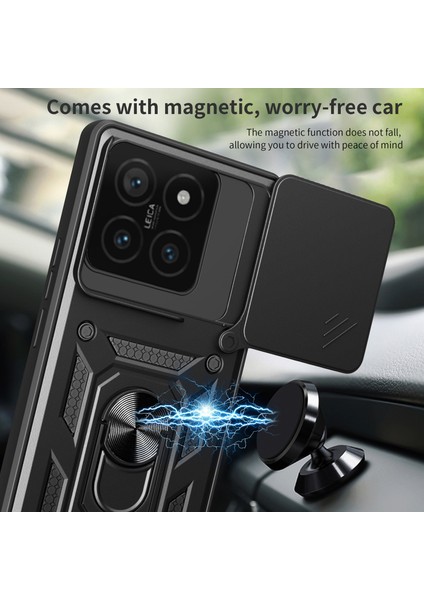 Xiaomi 14T Pc+Tpu Kickstand Telefon Kapağı (Yurt Dışından) modelleri