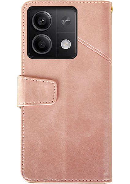 Xiaomi Redmi Note 13 5g Cep Telefonu Kılıf Buzağı Dokusu Deri Kart Yuvaları Kapak (Yurt Dışından)
