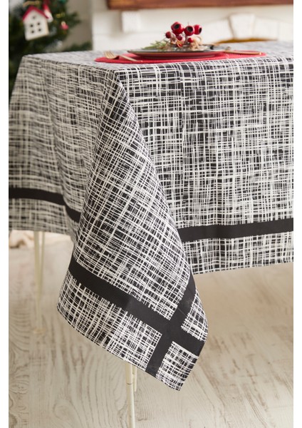 Siyah Beyaz Masa Örtüsü fiyatları