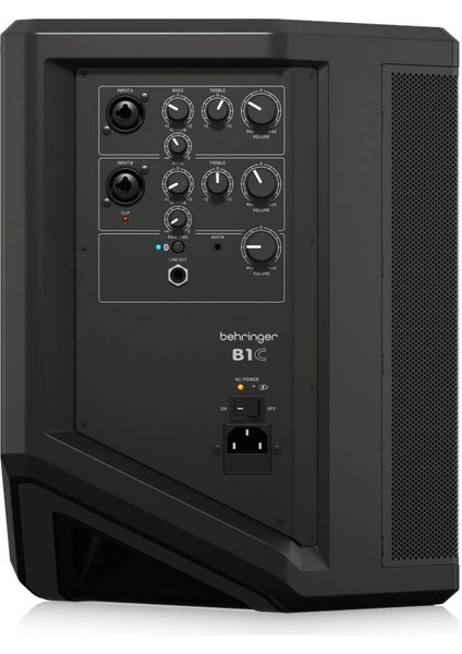 Behrınger Pille Çalışma, Bluetooth Ses Akışı ve Reverb Özellikli Hepsi Bir Arada Taşınabilir 200 Watt Hoparlör