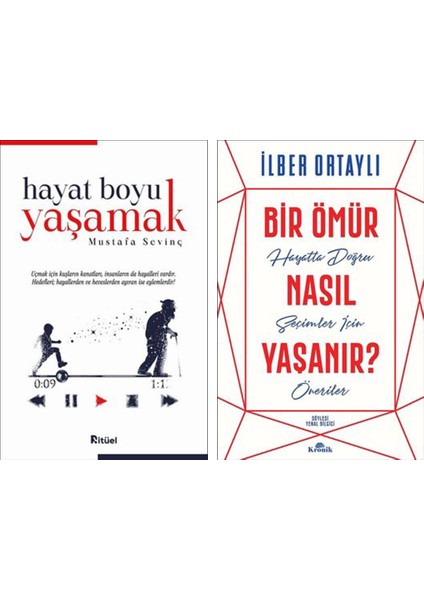 Sevmek Zamanı - Bir Ömür Nasıl Yaşanır? 2 Kitap Set