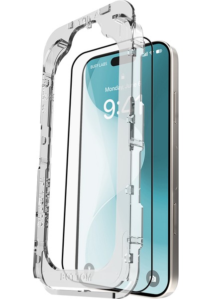 Buff iPhone 16 5d Glass Easyfit Ekran Koruyucu - Şeffaf fiyatları