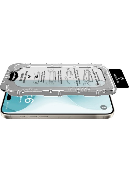Buff iPhone 16 5d Glass Easyfit Ekran Koruyucu - Şeffaf fırsatları