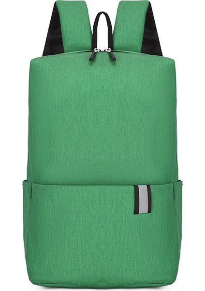 Sırt Çantası Renkli Sırt Çantası Erkek ve Kadın Hafif Seyahat Çantası Basit Moda Kampüs Öğrenci Okul Çantası (Yurt Dışından)