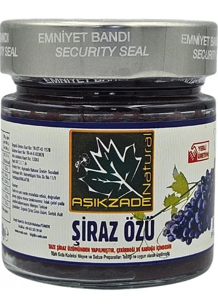 Natural ŞİRAZ ÖZÜ 255 ml 300 g