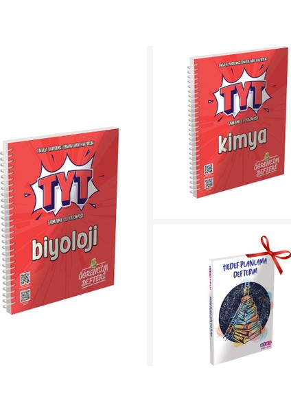 TYT Kimya-Biyoloji Set. Hedef Planlama Hediyeli!!