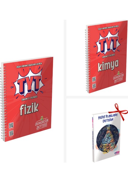 TYT Fizik-Kimya Set. Hedef Planlama Hediyeli!!