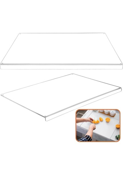 Çok Renkli Onix Akrilik Kaydırmaz Doğrama Kesme Tahtası 20*30cm 20 x 30 Akrilik 1 Parça