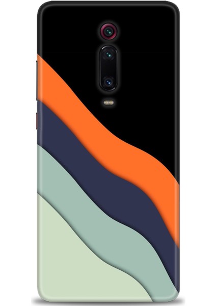 Xiaomi Mi 9t Kılıf Hd Baskılı Kılıf - Siyah + 9h Nano Ekran Koruyucu