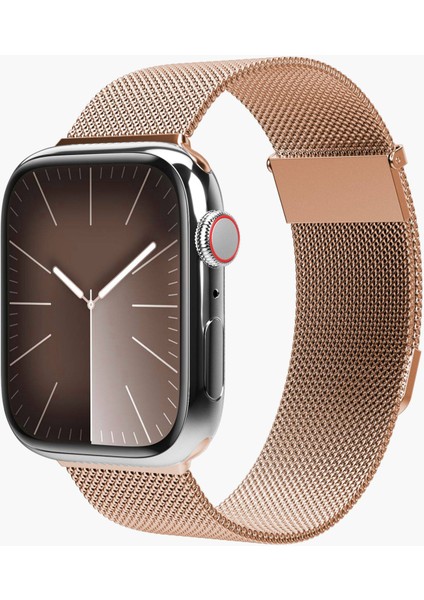 Milanese Loop 2 Kapak & Kılıf 1 Kordon - Gül Altın