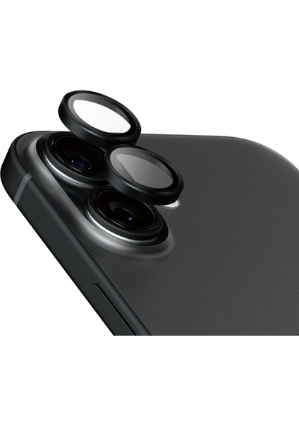 iPhone 16/16 Plus Hoops Seramik Kamera Koruyucu