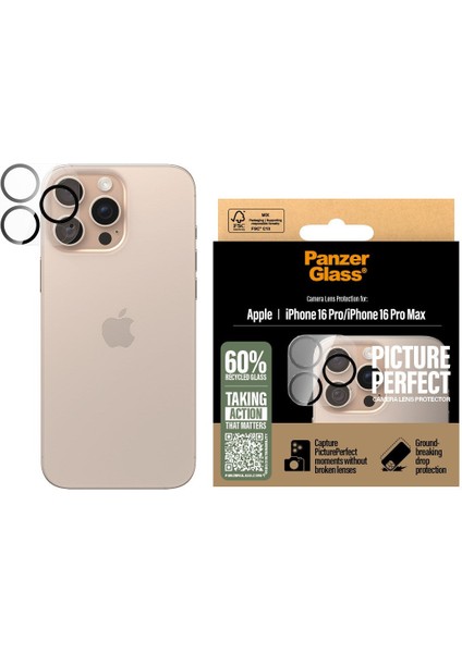 iPhone 16 Pro/16 Pro Max Pictureperfect Kamera Koruyucu fiyatları