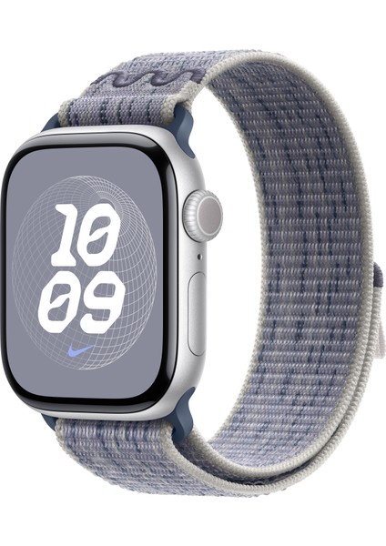 40 mm Gri/mavi Nike spor loop - (MC1G4ZM/A)