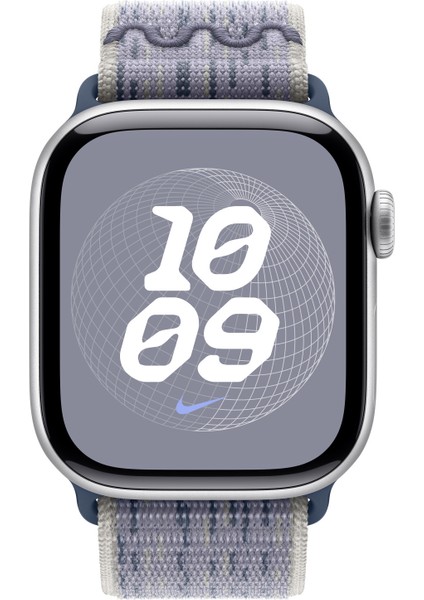 40 mm Gri/mavi Nike spor loop - (MC1G4ZM/A)