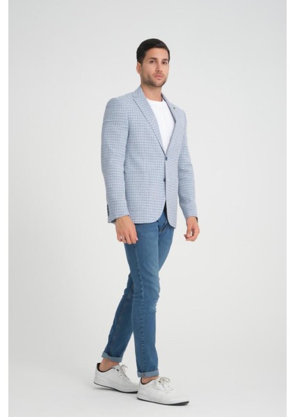 Kareli Erkek Blazer Spor CEKET-1449