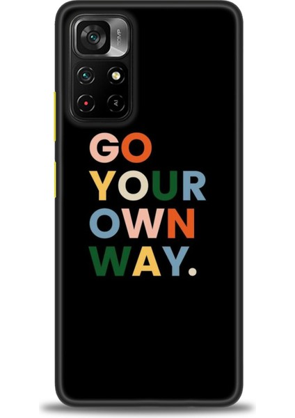 Xiaomi Redmi Note 11 Pro Plus Kılıf Hd Baskılı Kılıf - Go Your + 9h Nano Ekran Koruyucu