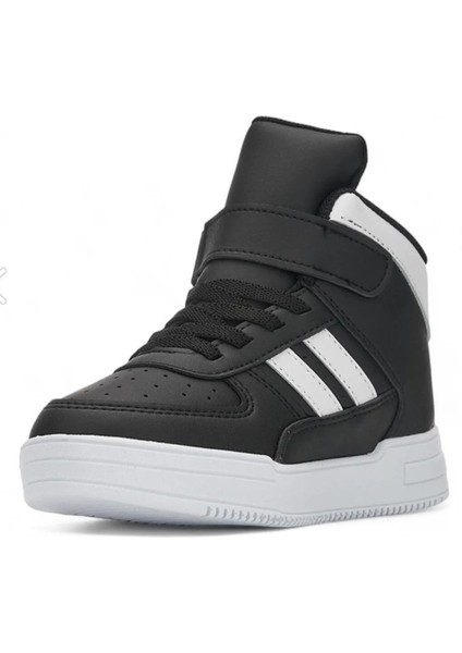 09-24 Deri Outdoor Erkek Çocuk Spor Bot Siyah Beyaz 26-30 fiyatları