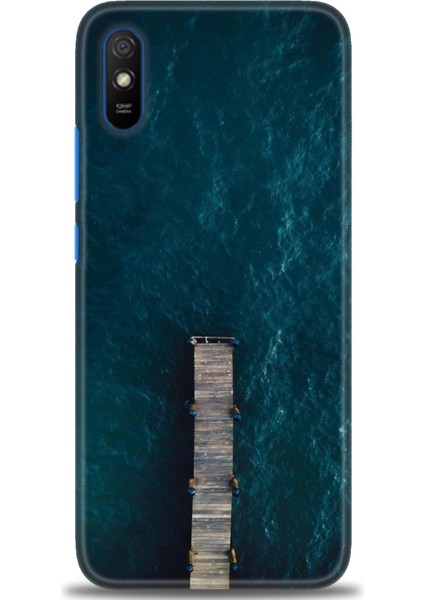 Xiaomi Redmi 9A Kılıf Hd Baskılı Kılıf - Iskele + 9h Nano Ekran Koruyucu