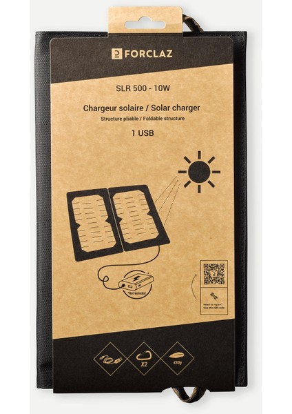 Forclaz Güneş Paneli - 10W - SLR 500 V2 indirimleri