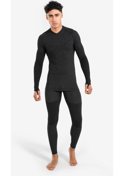 Kipsta Yetişkin Uzun Kollu Termal Üst Içlik - Siyah - Keepdry fırsatları