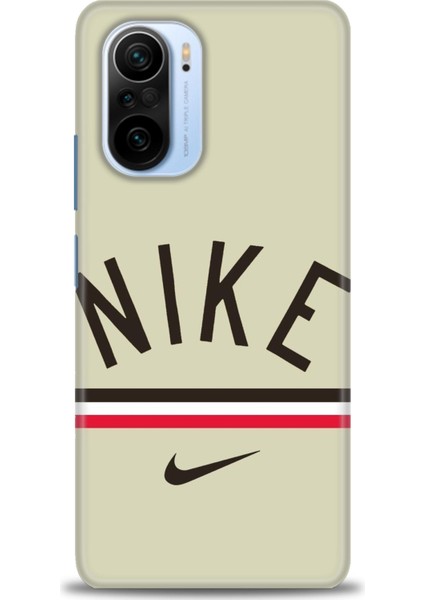 Xiaomi Redmi K40 Pro Kılıf Hd Baskılı Kılıf - Nike + 9h Nano Ekran Koruyucu