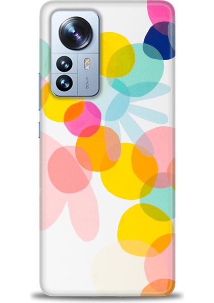 Xiaomi Mi 11 Ultra Kılıf Hd Baskılı Kılıf - Color Flowers + 9h Nano Ekran Koruyucu