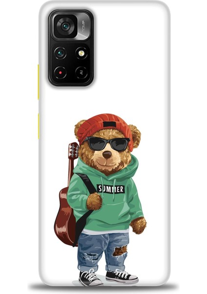 Xiaomi Redmi Note 11 Pro Plus Kılıf Hd Baskılı Kılıf - Teddy Bear + 9h Nano Ekran Koruyucu