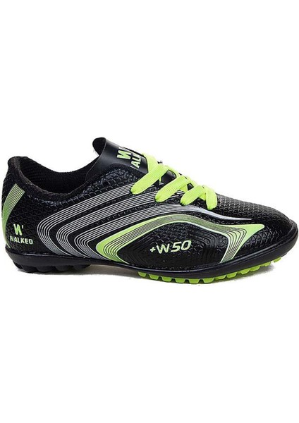 443-24 Erkek Çocuk Halı Saha Krampon Siyah Sarı 36-39 fiyatları