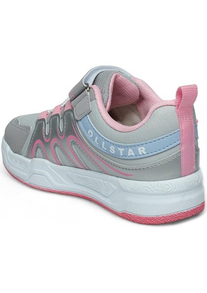 020-24 Deri Kız Çocuk Sneaker Buz Pembe 26-30