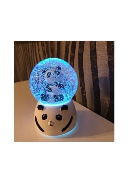 Sevimli Panda Kar Küresi