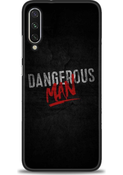 Xiaomi Mi A3 Kılıf Hd Baskılı Kılıf - Dangerous Man + 9h Nano Ekran Koruyucu