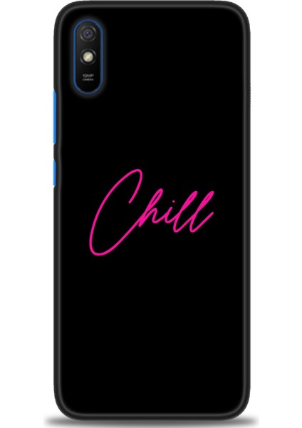 Xiaomi Redmi 9A Kılıf Hd Baskılı Kılıf - Chill + 9h Nano Ekran Koruyucu