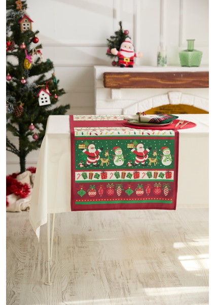 Kırmızı Noel Baba Ailesi Runner modelleri