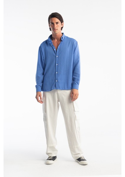 Oversize Dökümlü Gömlek modelleri